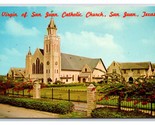 Virgin of San Juan Catholic Church San Juan Texas TX UNP Chrome Postcard V2 - $3.91
