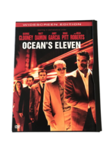 Oceans Eleven (DVD, 2002, Widescreen) George Clooney Brad Pitt - £6.19 GBP