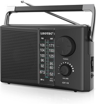 With Its Large Speaker, Large Tuning Knob, Clear Dial, Earphone Jack For... - $45.07 CAD