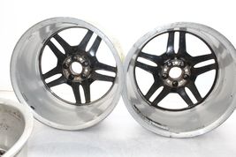 2005-2006 MERCEDES S65 CL65 OEM 2 PIECE AMG 19" STAGGERED WHEEL RIM SET P8927 image 9