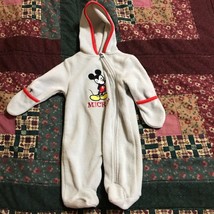 Disney Baby Fleece Sleeper Mickey Mouse 0/3 Months - £7.53 GBP