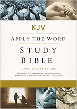 KJV Apply The Word Study Bible, Large Print Edition - £47.13 GBP