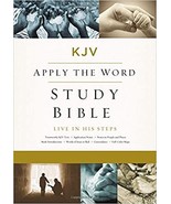 KJV Apply The Word Study Bible, Large Print Edition - £47.08 GBP