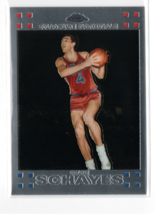 2007-08 Topps Chrome Dolph Schayes #50 Syracuse Nationals NBA Legend HOF NM-MT - £1.55 GBP