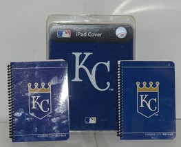 Pangea Brands MLB Licensed Kansas City Royals iPad Cover Notebook Set - £18.87 GBP