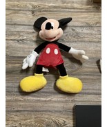 Mickey Mouse Disney Parks Authentic Original 18&quot; inch Stuffed Plush  - £11.08 GBP