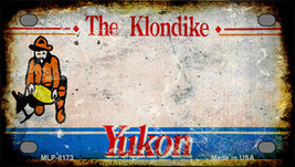 Yukon Rusty Novelty Mini Metal License Plate Tag - £11.77 GBP