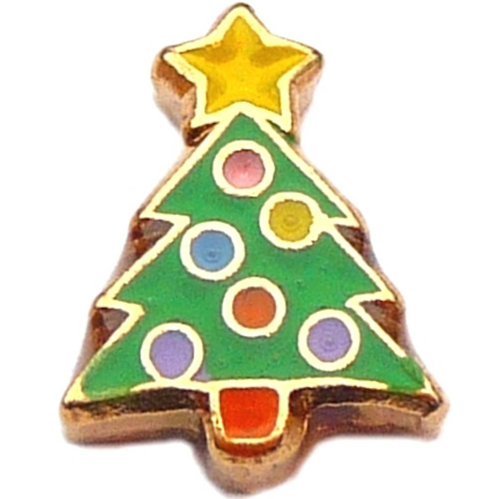 Primary image for Christmas Tree Floating Locket Charm