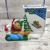 Avon Winter Pals Christmas Ornament With Original Box Vintage 1984 - $7.91