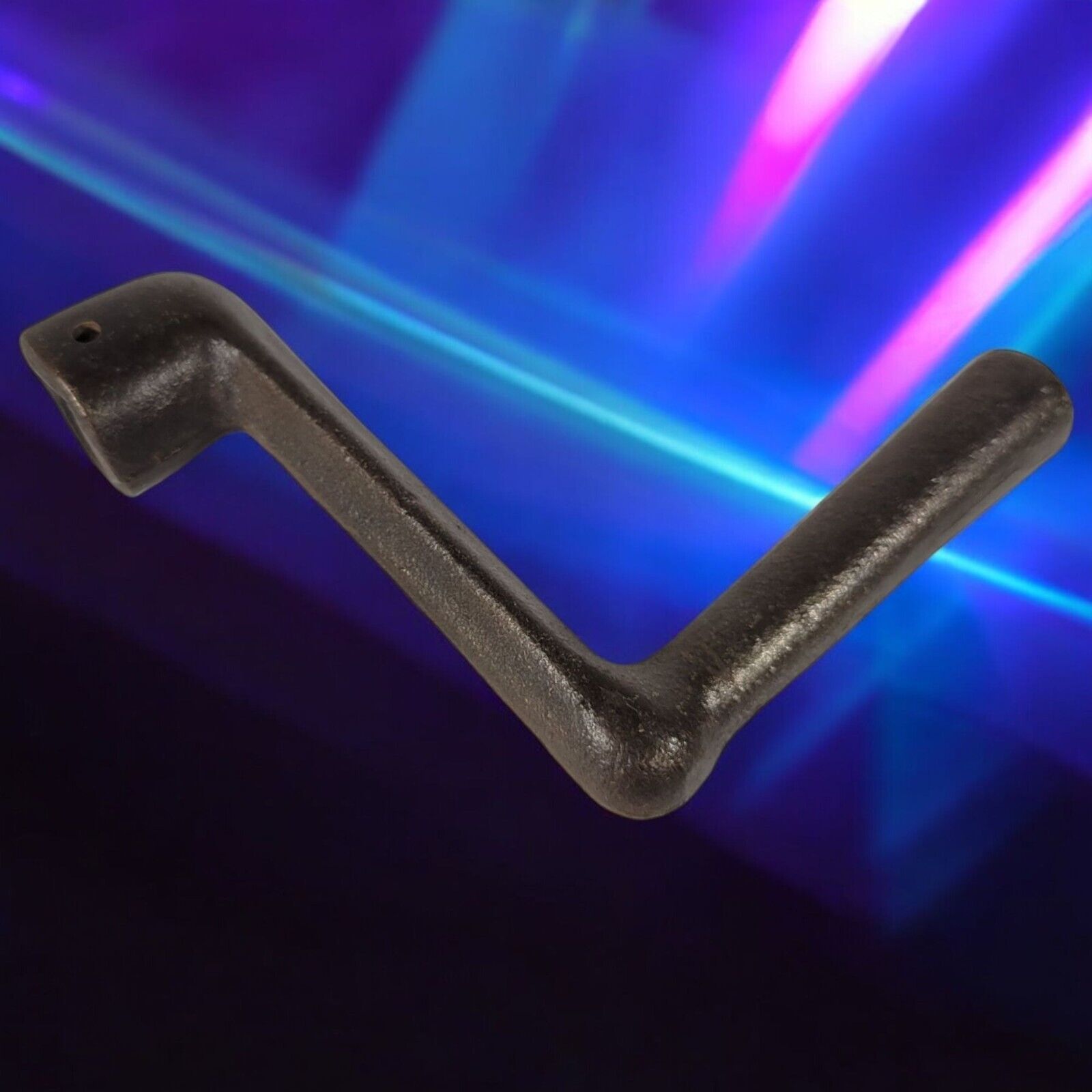 Vintage Crank Handle Replacement Triangle Hole #5 Food Meat Grinder Cast... - $22.84