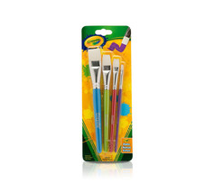 Crayola Big Paintbrush Set, 4 Count Flat - £17.41 GBP