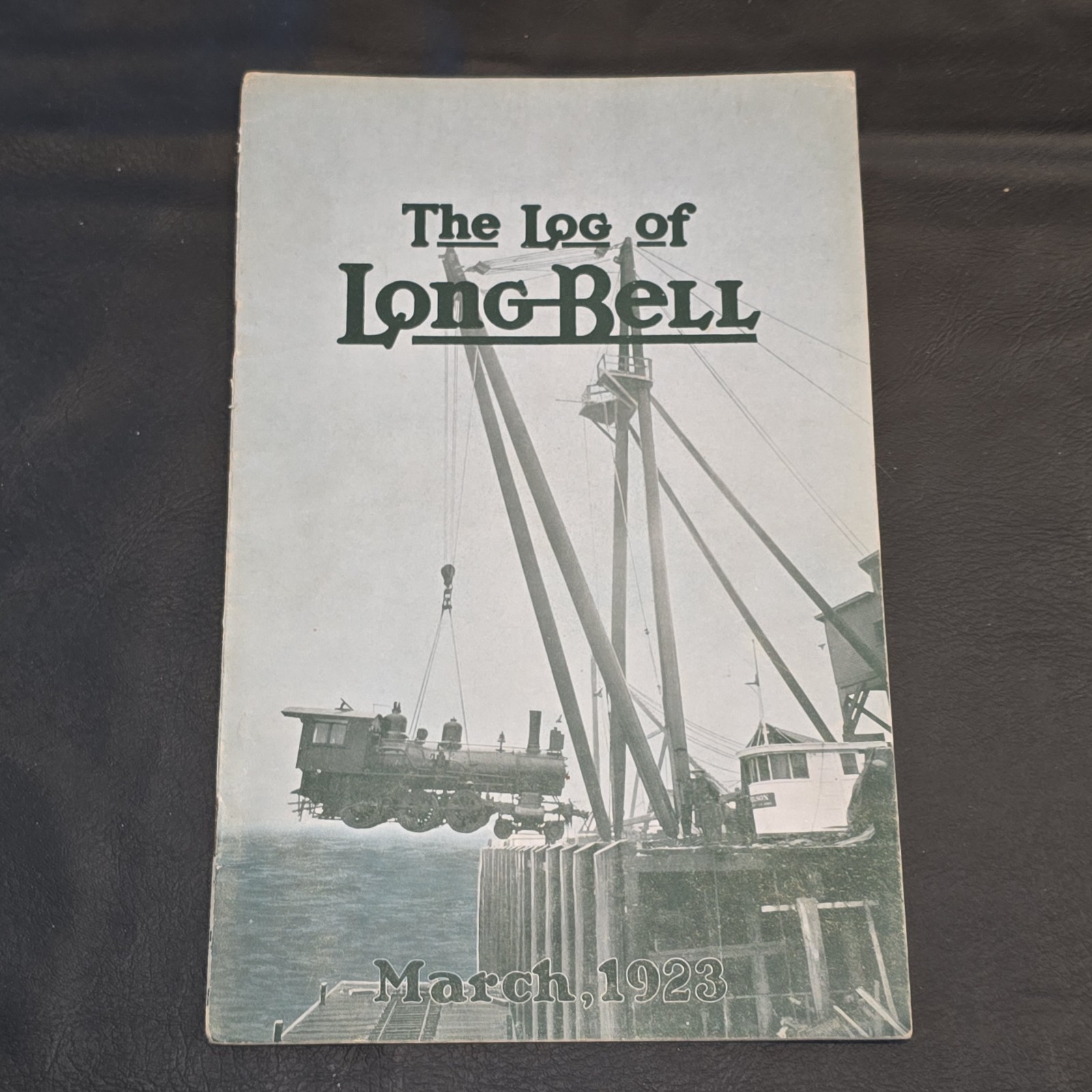 The Log Of Long Bell Kansas City-Long Bell Lumber-No.3-March 1923-Antiqu... - $8.89