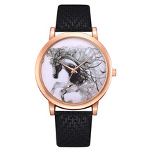 &quot;WOMEN WATCH&quot; Quartz Watch With Rattan Belt - £7.12 GBP