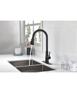 Touch Kitchen Faucet with Pull Down Sprayer Stainless Steel - Matte Black - $151.82