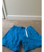 Speedo Men&#39;s Blue Swim Shorts Trunks with Attached Brief Liner Size Medium - £37.93 GBP
