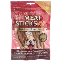 Loving Pets Meat Sticks Dog Treats - Beef &amp; Sweet Potato - £25.50 GBP