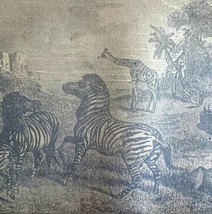 Hunter Paradise Zebra 1890 Woodcut Print Victorian Stanley In Africa DWAA2D - £31.45 GBP
