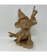 DISNEY ANRI WOOD CARVED MICKEY MOUSE  FANTASIA  WIZARD NUMBERED 49/2500 ... - £278.73 GBP