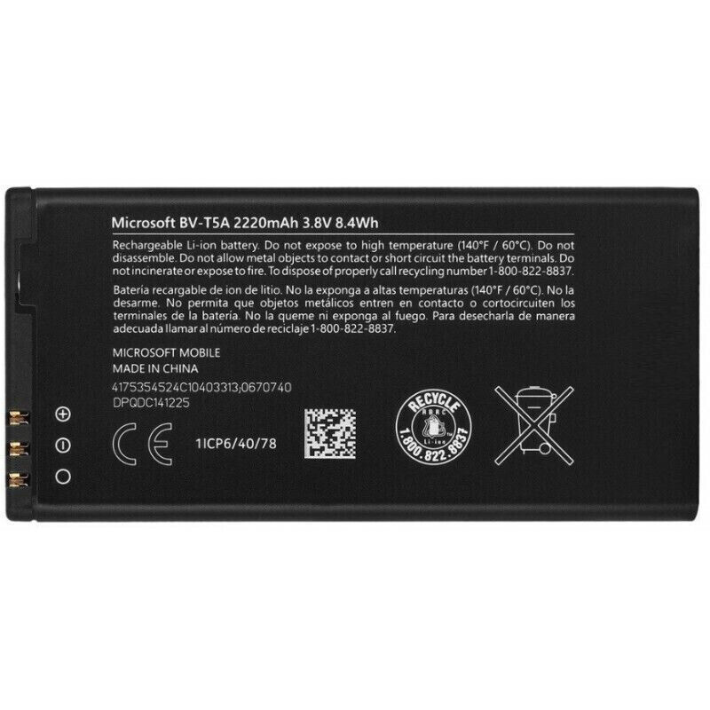 Primary image for Original Replacement Battery For Nokia Lumia 735 2220 mAh BVT5A