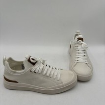 Steve Madden PERLA White PU/Textile Lace Up Low Top Jogger Sneaker, Size 9M - £33.95 GBP