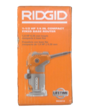 USED - RIDGID R24012 Corded 1-1/2&quot; Peak HP Compact Router - £54.66 GBP