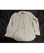Flying R Ranchwear Pearl Snap Western Shirt Men Large Vintage USA Made S... - $27.14 CAD