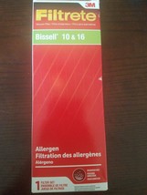 3M Filtrete Bissell 10 &amp; 16 Allergen Vacuum Filter - £10.91 GBP