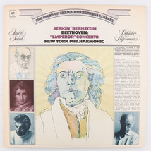 Serkin / Bernstein, Beethoven - &quot;Emperor&quot; Concerto 1973 LP Vinyl Record M 31807 - $9.99