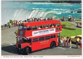 Ontario Postcard Niagara Falls Sightseeing Tour Brink of the Horseshoe Falls - £2.32 GBP