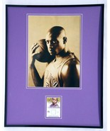 Vince Carter 16x20 Framed Game Used Jersey &amp; Photo Display Raptors - £62.12 GBP