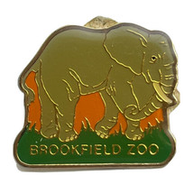 Brookfield Zoo Elephant Illinois Zoology Souvenir Lapel Hat Pin Pinback - £7.86 GBP