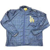Mitchell &amp; Ness Mens Vintage Blue Los Angeles Dodgers Official MLB Jacke... - £74.19 GBP
