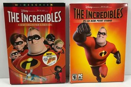 The Incredibles 2-disc Disney Collector's Edition DVD + CdRom Print Studio Set - $19.99