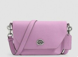 Coach Karlee Crossbody Leather Clutch Handbag-Perfect For Weddings And Events - £115.28 GBP