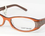 OWP Design 2112 659 Gelbbraun Brille Brillengestell 52-15-135mm Deutschland - $96.03