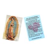 Our Lady of Guadalupe Prayer Card - 10 Pack Laminated - $364.41 MXN