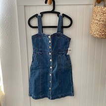 Gap Kids Girls Button Front Denim Dress S(6-7Y) NWT - £20.63 GBP