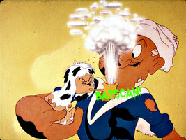 Popeye &amp; Frenchy 1949 Final Scene Plus Title Shot 5x7 Prints From Original Film! - £8.58 GBP