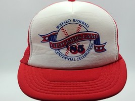 VINTAGE 1985 Buffalo Baseball Oldtimers Game Snapback Mesh Hat/Cap, MLB ... - £18.37 GBP