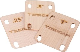 For Bolt-On Neck Bolts, 3 Pieces Of Solid Maple Wood Guitar Neck Shimmies Are - $29.94