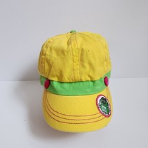 Nascar Kyle Busch M&amp;M&#39;s Girls Youth Newsboy Hat One Size Fits Most Yellow Pink - £7.56 GBP