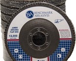 Premium High Density Jumbo Zirconia Type 27 Flap Disc 60 Grit, 4.5&quot; X, 1... - $35.93