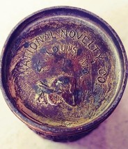 1904 St. Louis World's Fair Embossed Gilded Brass Cup National Novelty Co. image 3