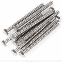 10Pcs M8 Hex Bolt, Stainless Steel M8-1.25 X 100Mm Hex Head Screw Bolts, - $43.99