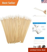 Hygiene-Sealed 2000pcs Cotton Swabs with 6&#39;&#39; Sticks for Precision Cleaning - $40.50