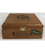 Arturo Fuente Short Story Wood Cigar Box Jewelry Trinket Trapezoid Domin... - $325.60 MXN