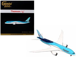 Boeing 787-8 Commercial Aircraft &quot;Thomson - TUI Airways&quot; Blue and White &quot;Gemini - £125.27 GBP