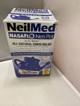 NeilMed NasaFlo Neti Pot 50 Premixed Packets - £13.55 GBP