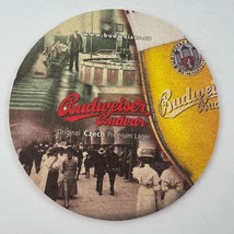 Budweiser Budvar Beer Coaster Czech Republic Premium  Brewery - £7.05 GBP