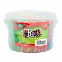 Dats Non-toxic Jumbo Chalk (100pk) - Coloured - £22.91 GBP